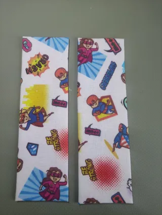 Marcapáginas hecho a mano (20x6cm)