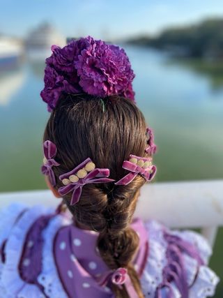 Traje Flamenca Niña 6-7 años Ana Campos