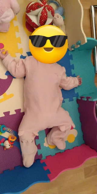 Alfombra Puzzle Bebé Espuma Colores