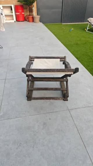 Hamaca madera terraza