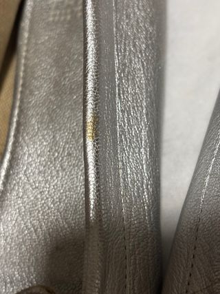 Mocassini donna argento n.38