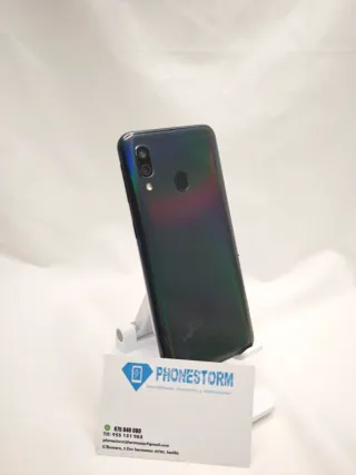 Samsung A40 Negro Multicolor