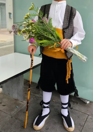 Traje Baturro niño. Talla 7 años