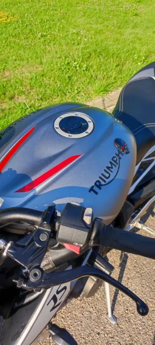 Triumph Street Triple Rs 765 Gris/Rojo