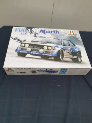 Maqueta Fiat 131 Abarth Rally Italeri 1:24