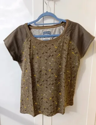 Pantalón ONLY + Camiseta Verde Estampada