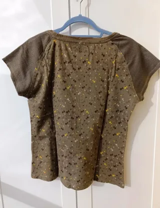 Pantalón ONLY + Camiseta Verde Estampada