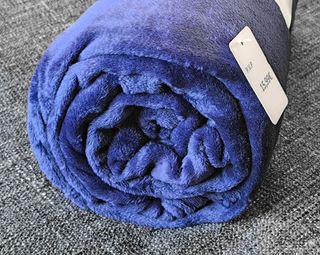 Plaid coralina azul 180x220 cm (A ESTRENAR)