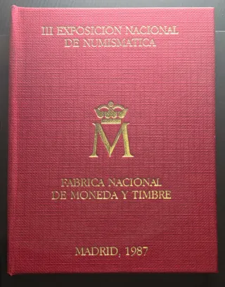 Cartera E-87 III Exposición Nacional Numismática