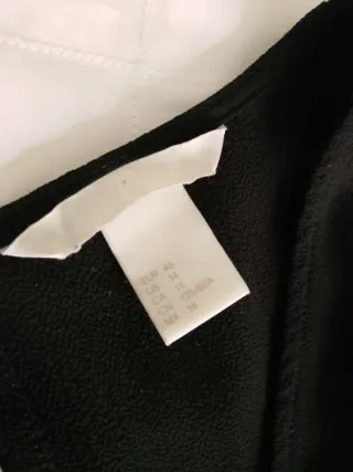 Mono negro H&M manga ancha