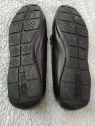 Geox Mujer Talla 36 Mocasines Negros