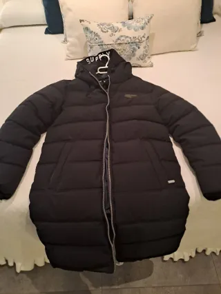 Abrigo acolchado Supply & Demand negro Talla M