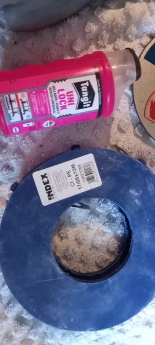 Lote de herramientas: guantes, discos y más