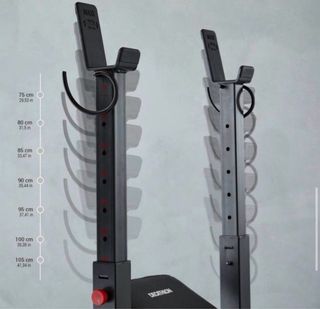 Banco musculación rack plegable