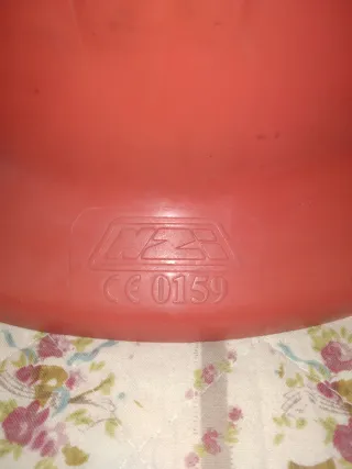 Casco Nzi para construcción u obra (Rojo)
