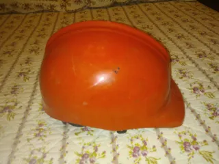 Casco Nzi para construcción u obra (Rojo)