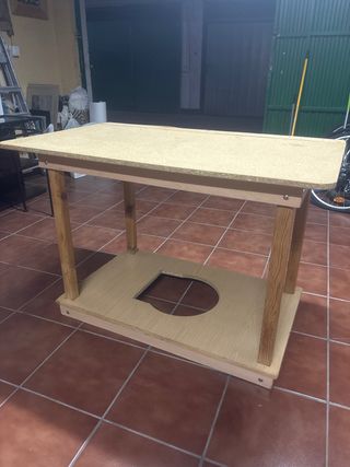 Mesa camilla de madera