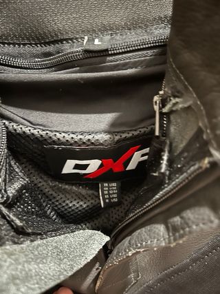 Pantalón piel moto DXR KICK