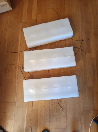 3 Paneles LED Cultivo Plantas