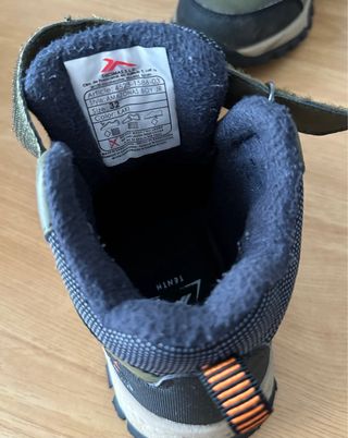 Botas montaña niño verdes Talla 32