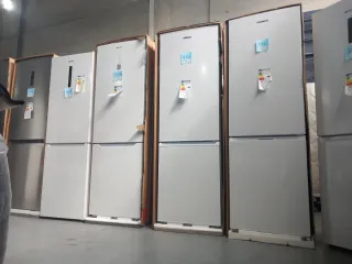 Nevera combi con tara lateral desde