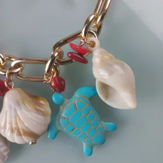 Collar y Pendientes Estrellas de Mar y Tortugas