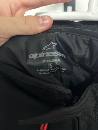 Chaqueta Moto Alpinestars Negra