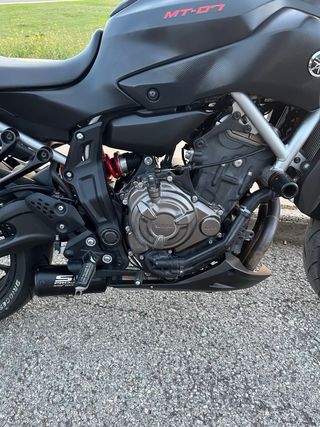 Yamaha MT-07 Negra