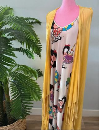 Vestido Mafalda Mujer Multicolor