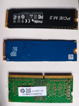 2 discos duros ssd M2 y ddr 4 8 gigas