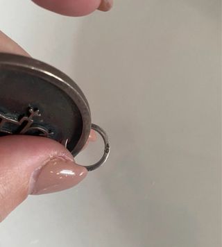 Medalhão Prata Criança Desenho