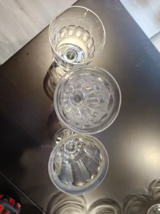 3 Copas antiguas Santa Lucía