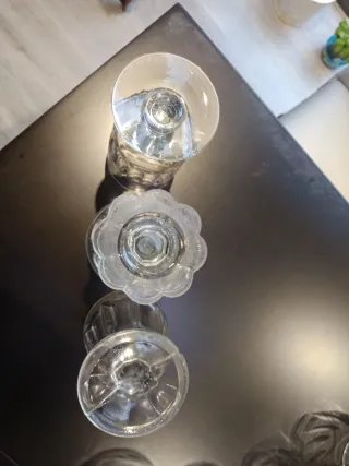 3 Copas antiguas Santa Lucía