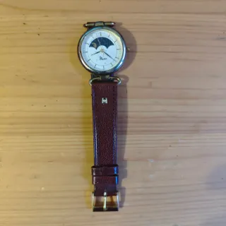 Reloj Micro Vintage Fase Lunar Correa Hirsch