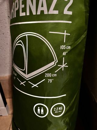 Tienda de campaña Arpenaz 2 Quechua