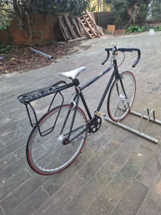 Bicicleta Fixie Negra