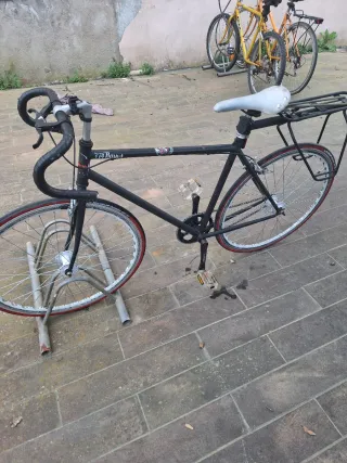 Bicicleta Fixie Negra