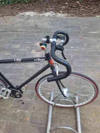 Bicicleta Fixie Negra