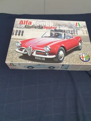 Maqueta Alfa Romeo Giulietta Spider 1300