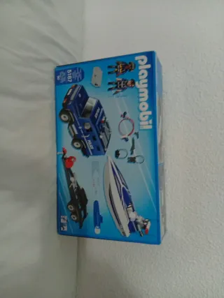 Playmobil Coche Policía con Lancha 5187