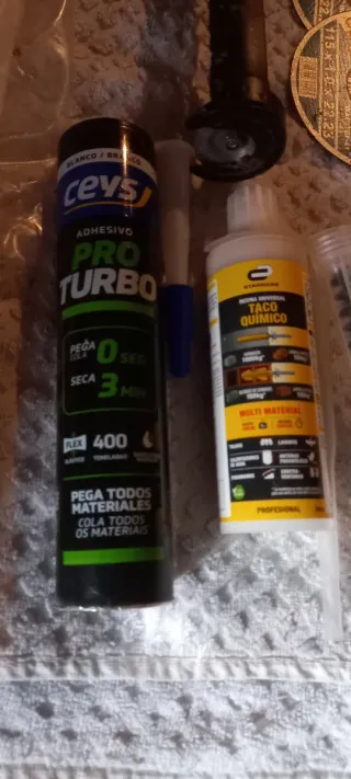 Lote Herramientas: Pistola, Discos, Adhesivos