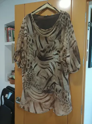 Camisa Italia & Moda Gasa Forrada Elegante