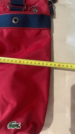Bolso Bandolera Lacoste Rojo
