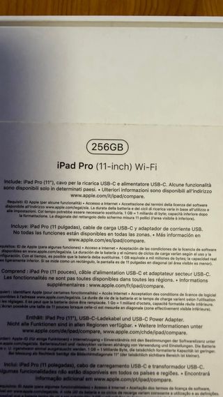 Apple iPad Plateado iPad Pro 11”