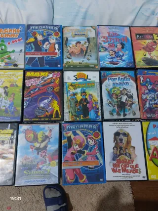 Lotes de DVDs Infantis e Familiares