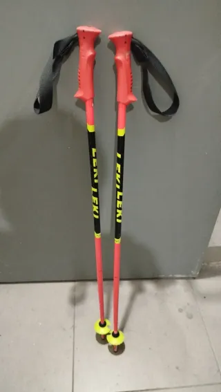 Equipo esquís Elan + bastones leki 80 + botas, etc