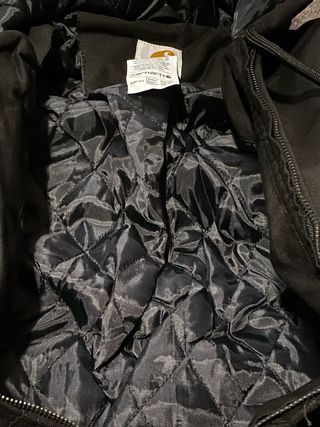 Casaco Carhartt Preto com Capuz