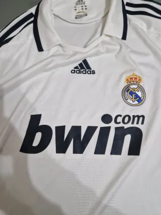 Maglia Real Madrid Adidas 2008 Bianca