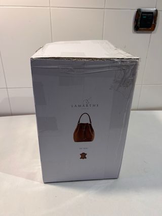 Bolso cubo Lamarthe marrón