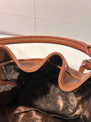 Bolso cubo Lamarthe marrón